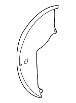 1F2033261 - : Splash Shield for Mazda: B2300, B2500, B3000, B4000 Image