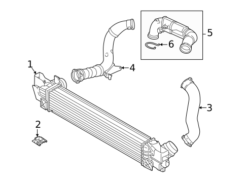 Intercooler for 2023 BMW M235i xDrive Gran Coupe #0