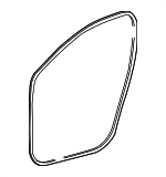 23493716 - : Weather-Strip On Body for Buick: LaCrosse Image