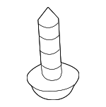 998650516 - Steering: Lower Column Cover Retainer Screw for Mazda: 2, 3, 5, 6, CX-3, CX-30, CX-5, CX-50, CX-7, CX-70, CX-9, CX-90, Miata, MPV, MX-30 EV, MX-5 Miata, RX-8 Image