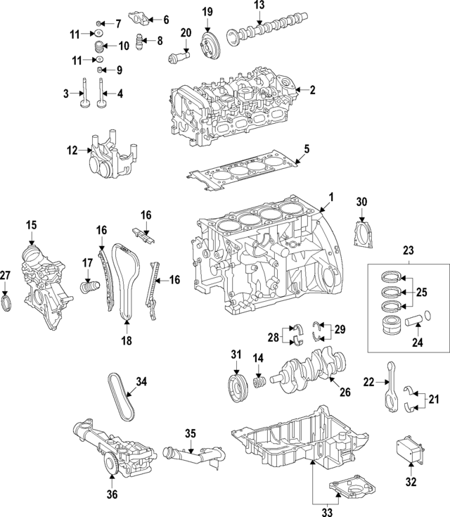 2741802251 - Engine: Oil Pick-Up for Mercedes-Benz Image