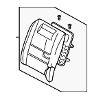 886007Y310 - Body: Seat Back Assembly for Nissan Image