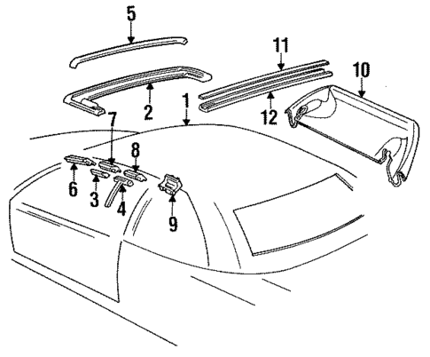 Cover & Components for 1995 Oldsmobile Cutlass Supreme #0