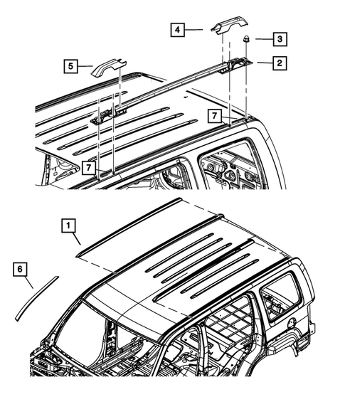 Sport Bar or Luggage Rack for 2009 Jeep Liberty #0
