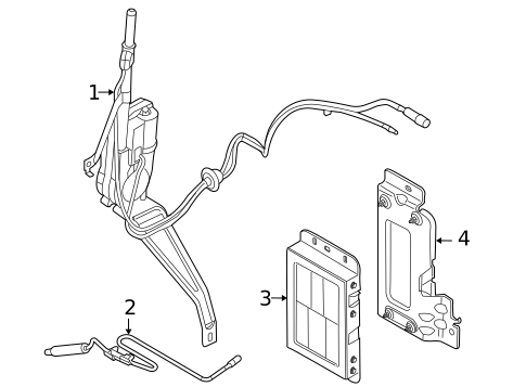 Antenna & Radio for 2009 Ford Explorer #1