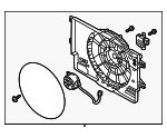 25380F3300 - : Fan Assembly for Hyundai Image