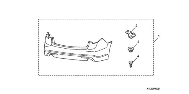 Rear Under Body Spoiler for 2012 Acura TSX #0