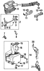 5862059790 - : Air Duct for Isuzu Image