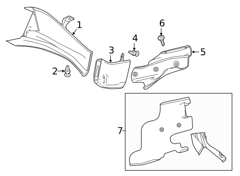 Ducts for 2022 Chevrolet Camaro #1