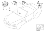 63268389577 - Lighting: Registration Plate Light for BMW Image