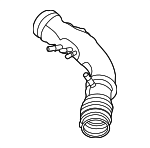 LX6Z9B659K - Engine: Air Inlet for Lincoln: Corsair Image