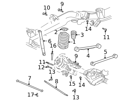 Rear Suspension for 2003 Chevrolet SSR #0