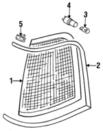 447941625B - Electrical: Housing for Audi: 200, 200 Quattro, 5000, 5000 Quattro Image