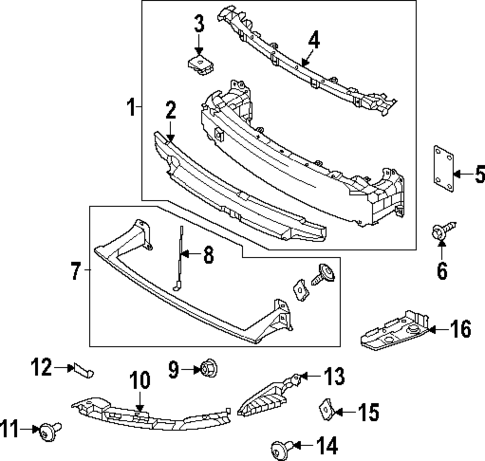 Bumper & Components - Front for 2022 Porsche 911 #1