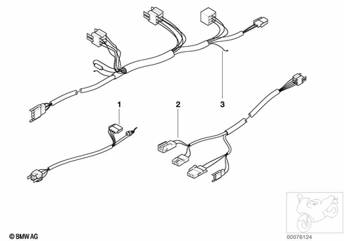 Auxiliary Cable for 1998 BMW-Motorrad R 1100 RT #0