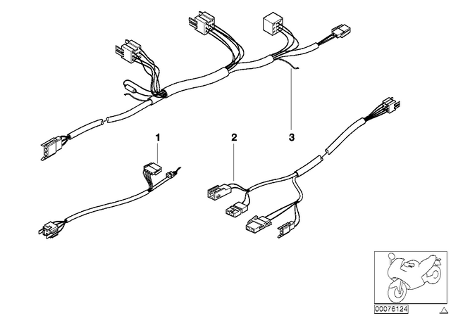 61132317699 - : Side Stand Line for BMW-Motorrad Image