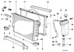 17111723784 - Radiator: Radiator for BMW Image