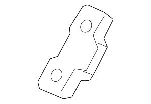 8F0853107D - : Reveal Molding Clamp for Audi Image