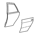 4697686 - Body: Door Shell for Saab: 9-3, 900 Image
