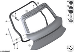 51767379602 - Bodywork: Trunk Lid Sealing for Mini Image