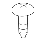 1249205163 - Body: Quarter Trim Panel Screw for Hyundai Image