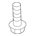 N10665001 - Steering: Bracket Bolt for Audi: A3, A3 Sportback e-tron, A8 Quattro, e-tron Quattro, e-tron S, e-tron S Sportback, e-tron Sportback, Q5, Q5 PHEV, Q5 Sportback, Q7, Q8, Q8 e-tron, Q8 e-tron Sportback, R8, RS Q8, S8, SQ5, SQ5 Sportback, SQ7, SQ8, SQ8 e-tron, SQ8 e-tron Sportback Image