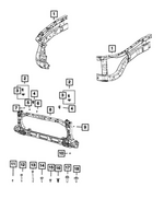 68635939AB - : Fender Closure, Left for Mopar Image