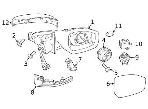 Mirrors for 2022 Land Rover Discovery Sport #0