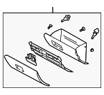 K32A6403008 - : Glove Box Assembly for Kia Image