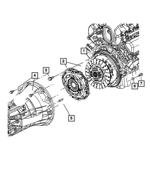 Clutch for 2004 Dodge Ram 3500 #0