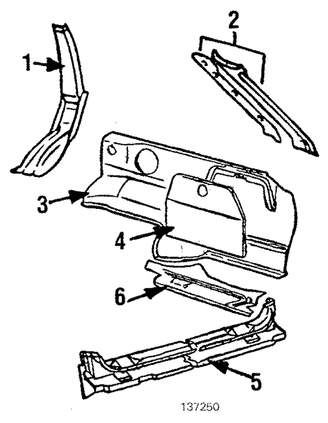 445867241A1GY - Body: Lock Pillar Trim for Audi Image