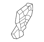 60831T90A00ZZ - Body: Gusset for Honda Image