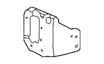 60835T90A00ZZ - Body: Bumper Bracket for Honda Image