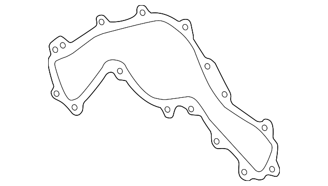 2014-2026 GM Water Pump Housing Gasket 12646995 GM | GMPartsDirect.com