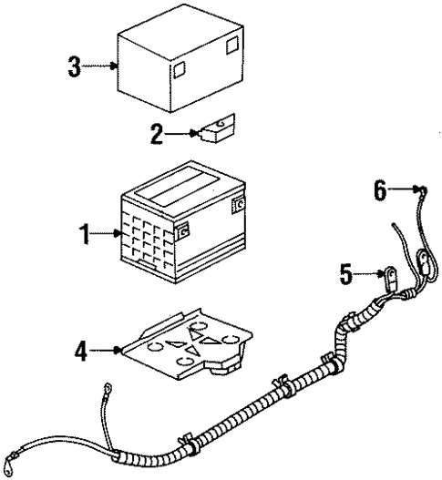 Battery for 2000 Oldsmobile Silhouette #0