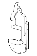 15206751 - Cooling System: Side Baffle for Buick: Terraza | Chevrolet: Uplander | Pontiac: Montana | Saturn: Relay Image