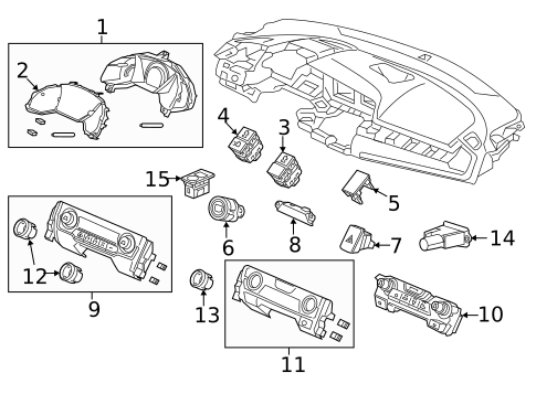 Ignition Lock for 2018 Honda Civic #0