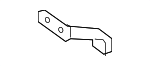 866333T000 - Body: Impact Bar Upper Bracket for Kia: K900 Image