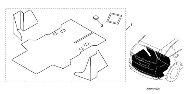 Cargo Liner for 2015 Honda CR-V #0