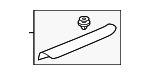 84251TG7A00ZA - Body: Front Sill Plate for Honda: Passport, Pilot, Ridgeline Image