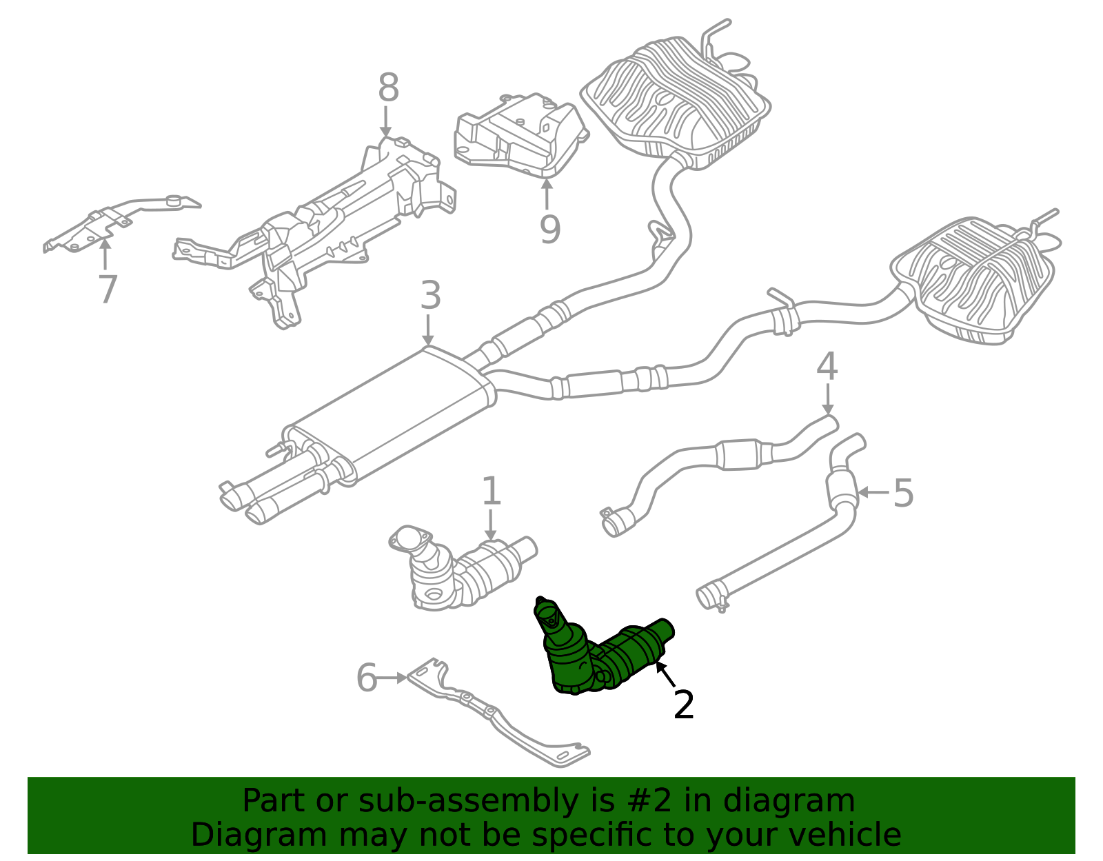 L1MZ-5E213-T - Catalytic Converter - 2020-2024 Ford | Eastgate