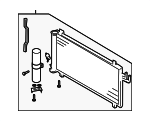 92100AM600 - HVAC: Condenser Assembly for Infiniti Image