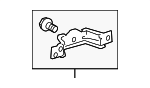 6420948010 - Body: Lower Trim Panel Bracket for Toyota: Highlander Image