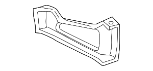 15726729 - Body: Driver Side Rear Bumper Impact Bar Brace for GM Image