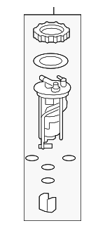 17048TX8L00 - : Fuel Filter for Acura Image