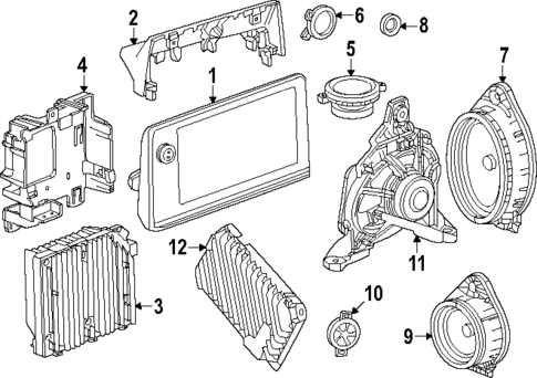 Navigation System for 2024 Acura ZDX #0