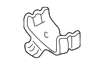 83508SR3000 - Body: Pull Pocket Bracket for Acura: Integra, TL Image