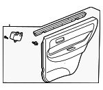 83700ST8A11ZE - Body: Trim Panel Assembly for Acura: Integra Image
