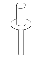 7147293278 - Body: Wheel Flare Rivet for BMW Image