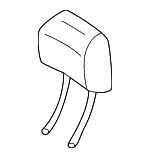 20397087507D44 - Body: Headrest for Mercedes-Benz Image